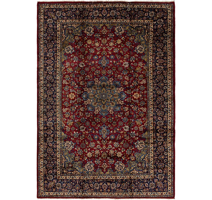 9' 7 x 13' 8 Isfahan Persian Rug