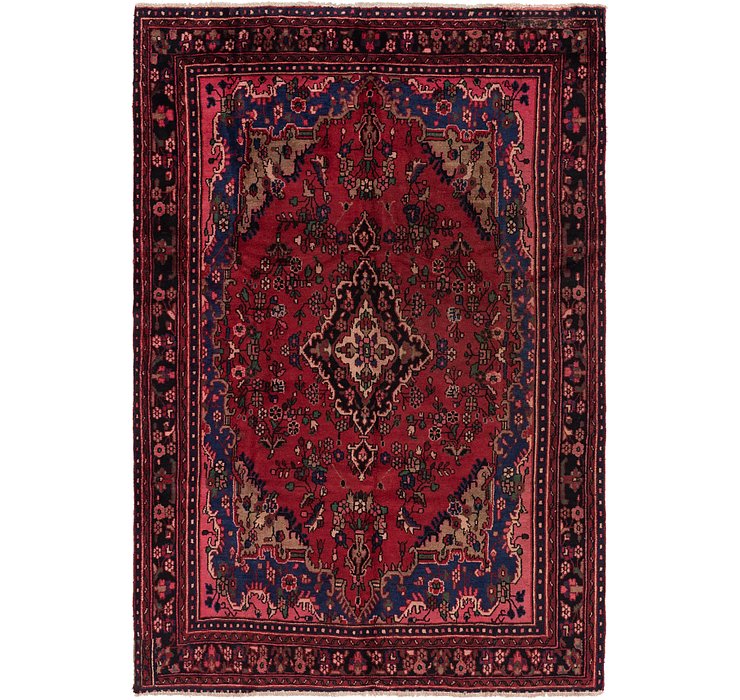 6' 7 x 9' 6 Hamedan Persian Rug