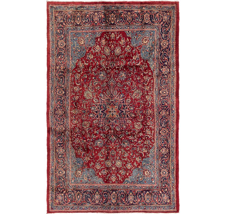6' 9 x 10' 8 Sarough Persian Rug