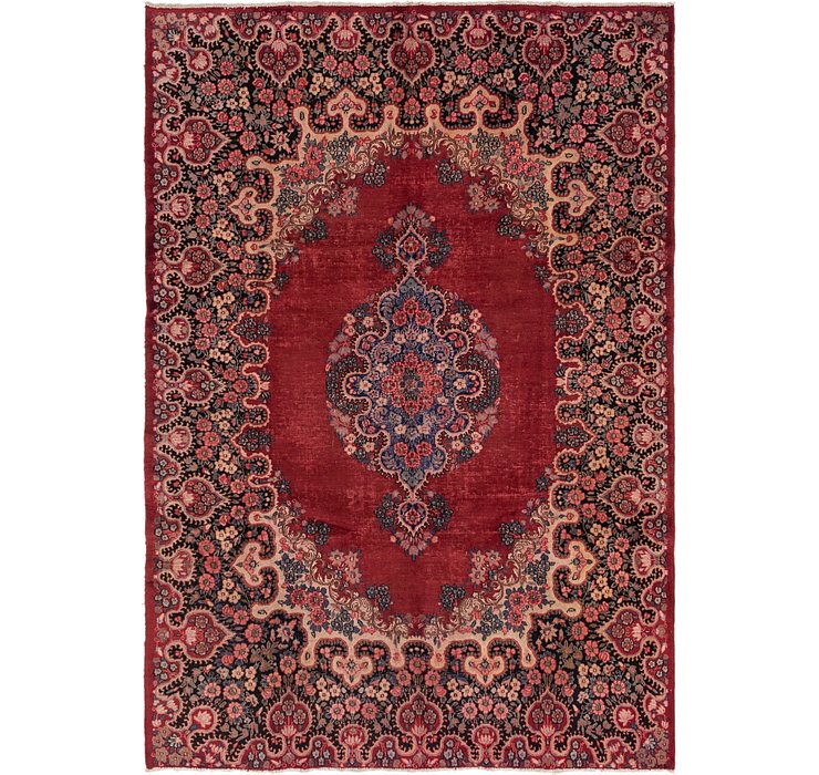7' x 10' Kerman Persian Rug