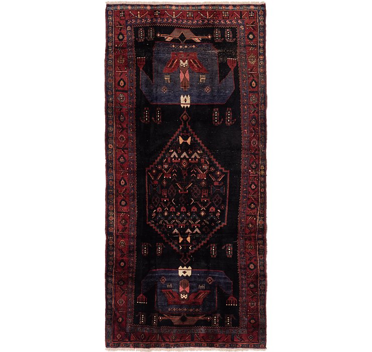 5' 2 x 10' 7 Sirjan Persian Runner Rug