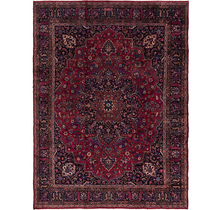 10' x 13' 6 Mashad Persian Rug