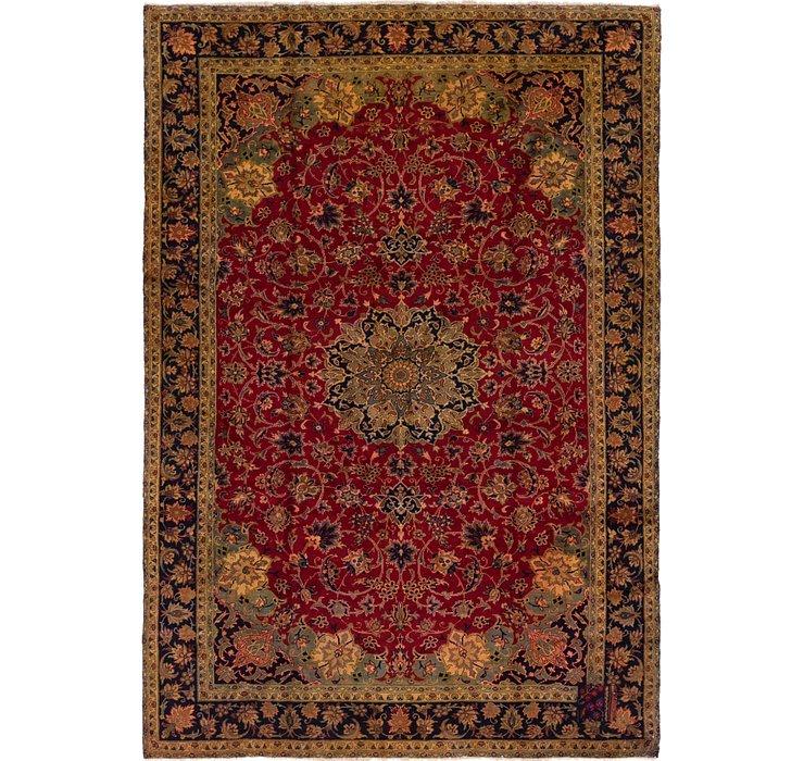 7' 9 x 11' 4 Isfahan Persian Rug