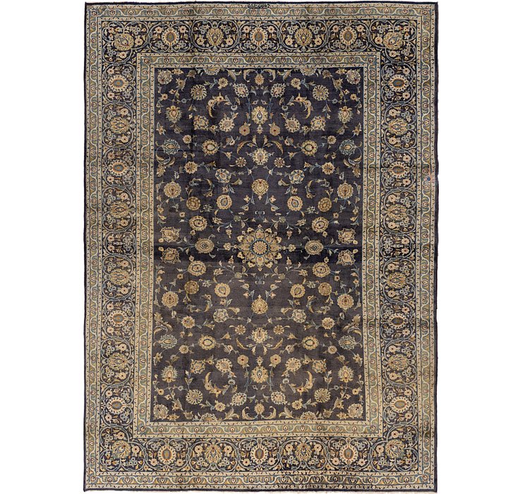 9' x 12' Kashan Persian Rug