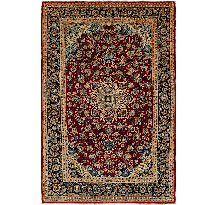 9' 5 x 15' Isfahan Persian Rug