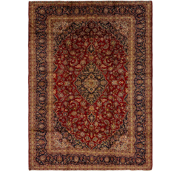 9' 10 x 13' 3 Kashan Persian Rug