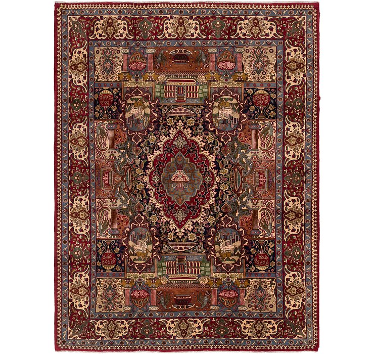 9' 10 x 12' 9 Kashmar Persian Rug