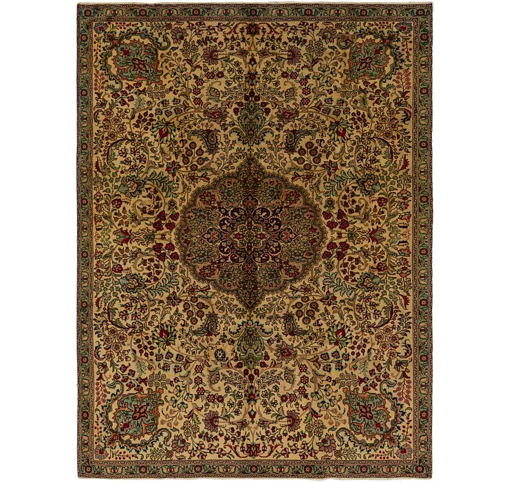 7' 8 x 10' 2 Tabriz Persian Rug