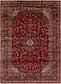 9' 7 x 13' 4 Kashan Persian Rug thumbnail image 1
