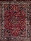 9' 2 x 12' 6 Mashad Persian Rug thumbnail image 1