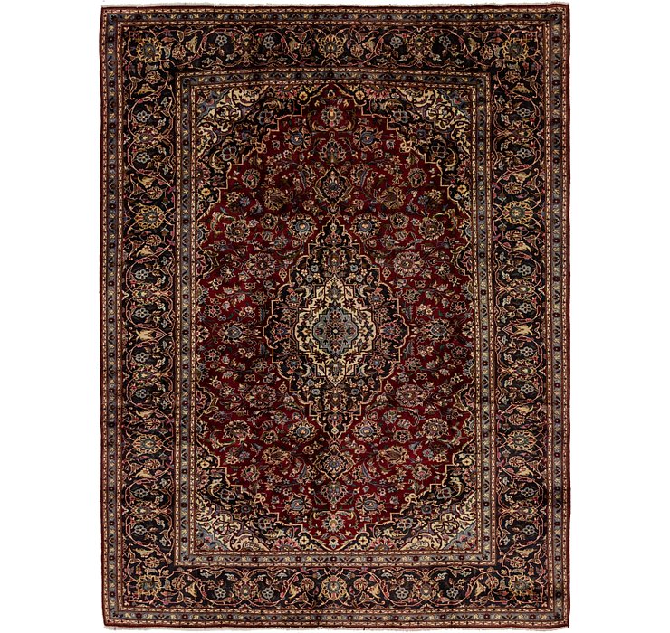 8' 8 x 11' 5 Kashan Persian Rug