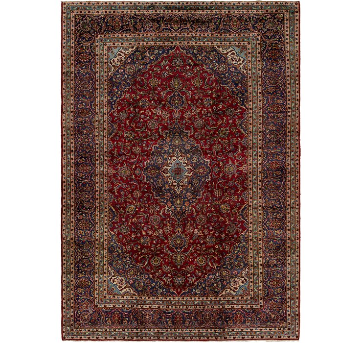 10' x 14' Kashan Persian Rug