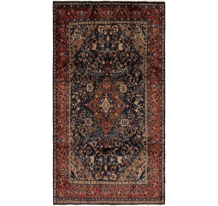 5' 2 x 9' 8 Shahrbaft Persian Rug