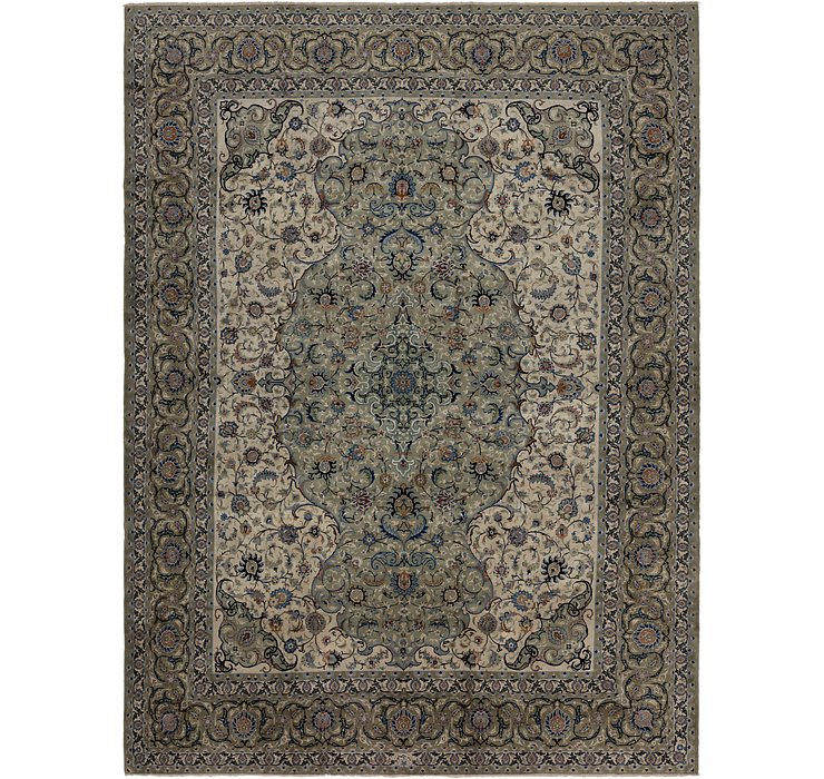 10' 7 x 14' 4 Kashan Persian Rug