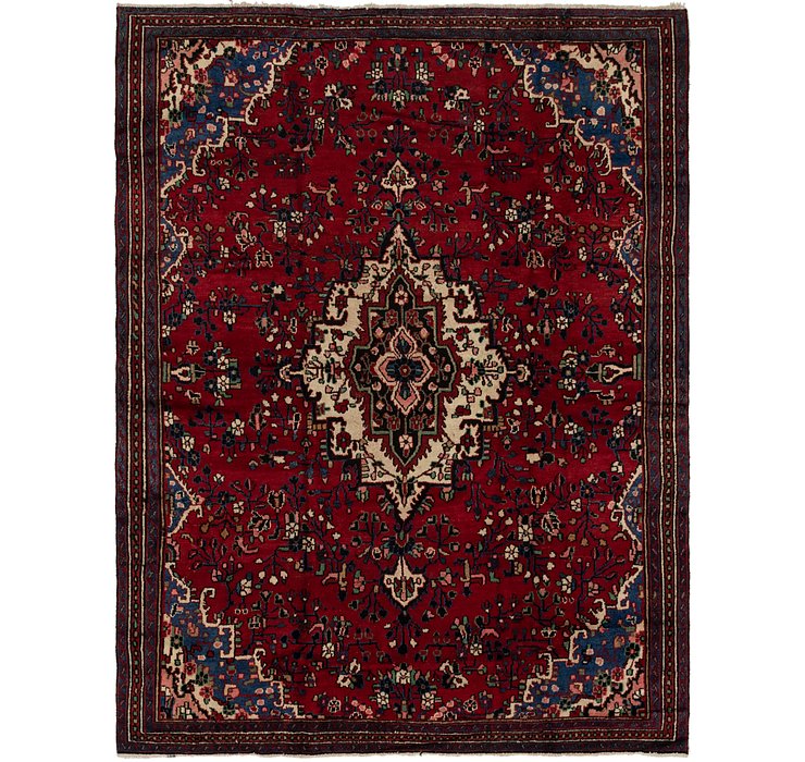 8' 2 x 10' 6 Hamedan Persian Rug