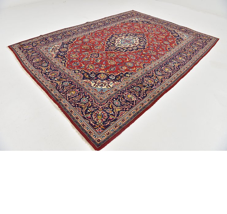 8' x 11' Kashan Persian Rug