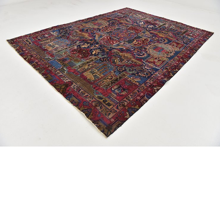 8' 3 x 11' Kashmar Persian Rug