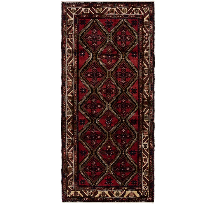4' 8 x 10' 2 Chenar Persian Runner Rug
