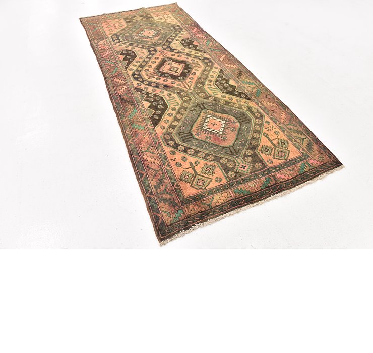 4' x 9' 5 Meshkin Persian Runner ...