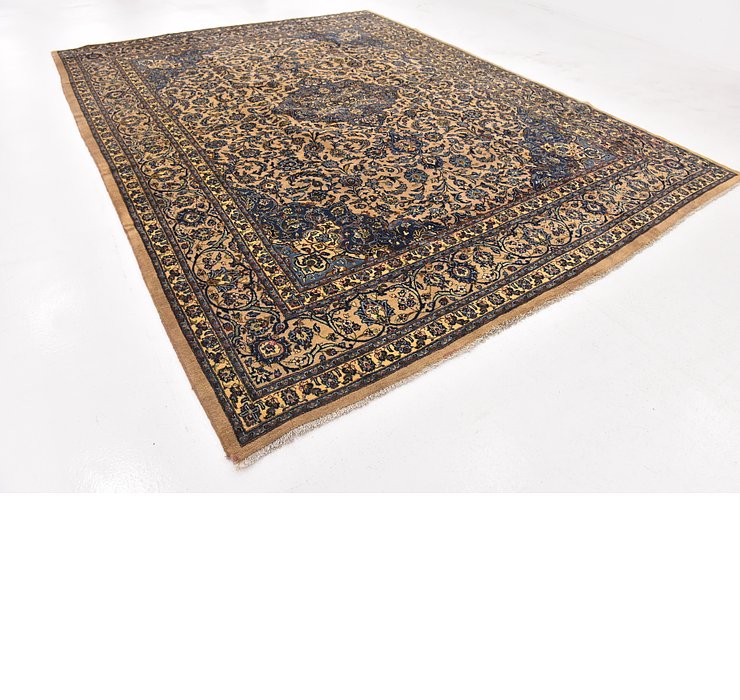 9' 10 x 12' 7 Kashan Persian Rug