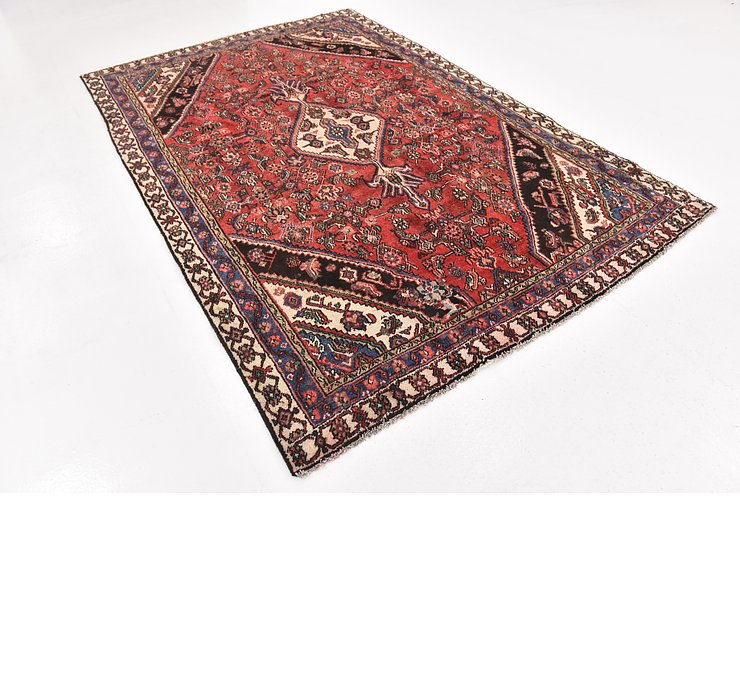 6' x 9' 3 Hamedan Persian Rug