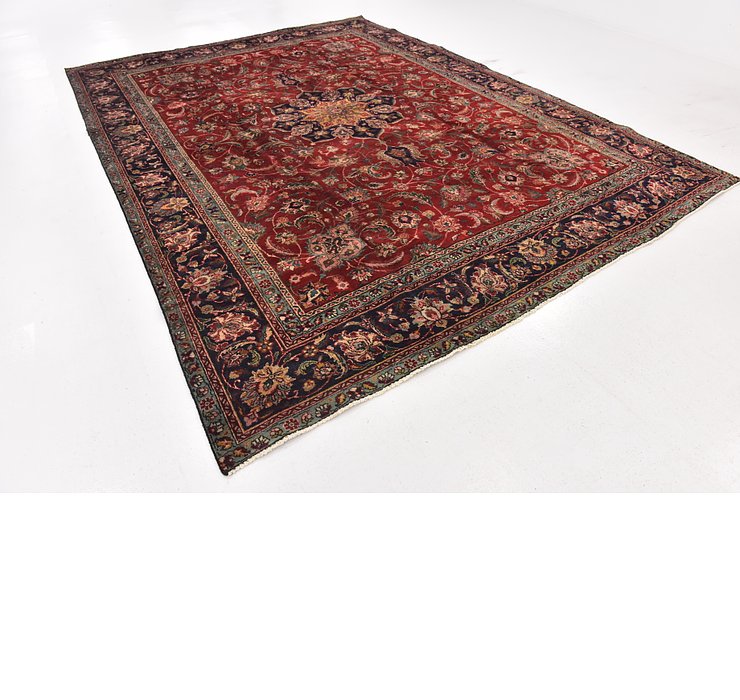 9' 2 x 12' 5 Tabriz Persian Rug