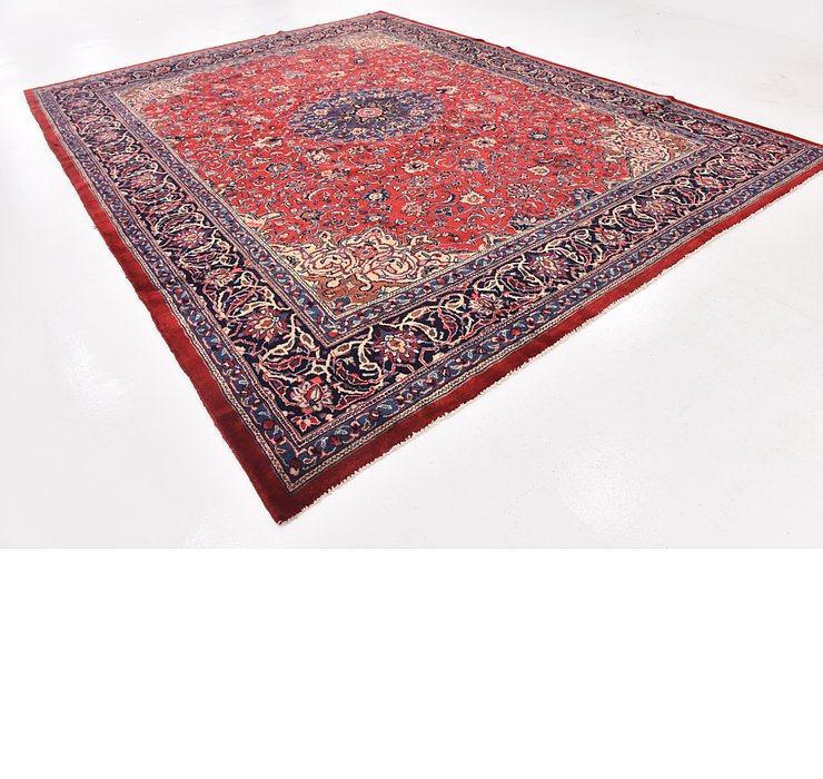 10' 9 x 13' 10 Sarough Persian Rug