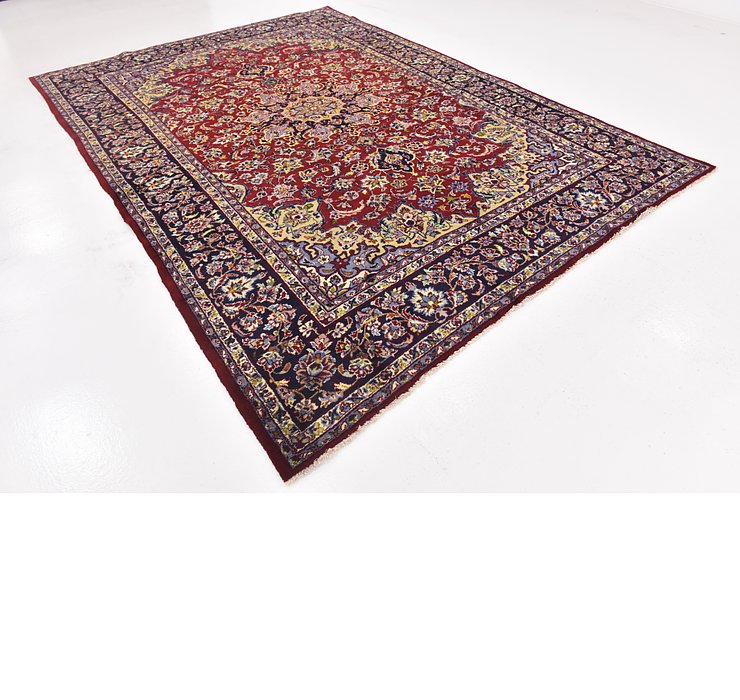 8' x 11' 3 Isfahan Persian Rug