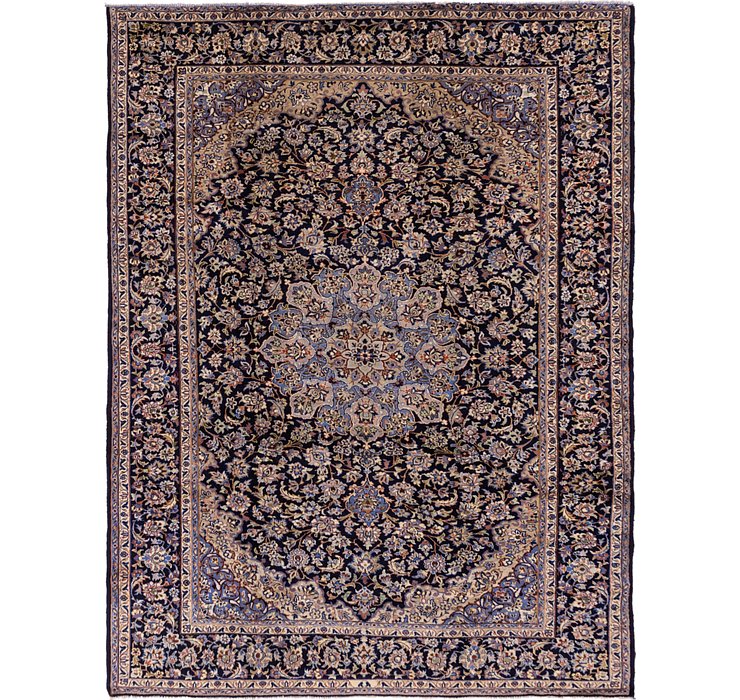 8' 7 x 11' 2 Kashan Persian Rug