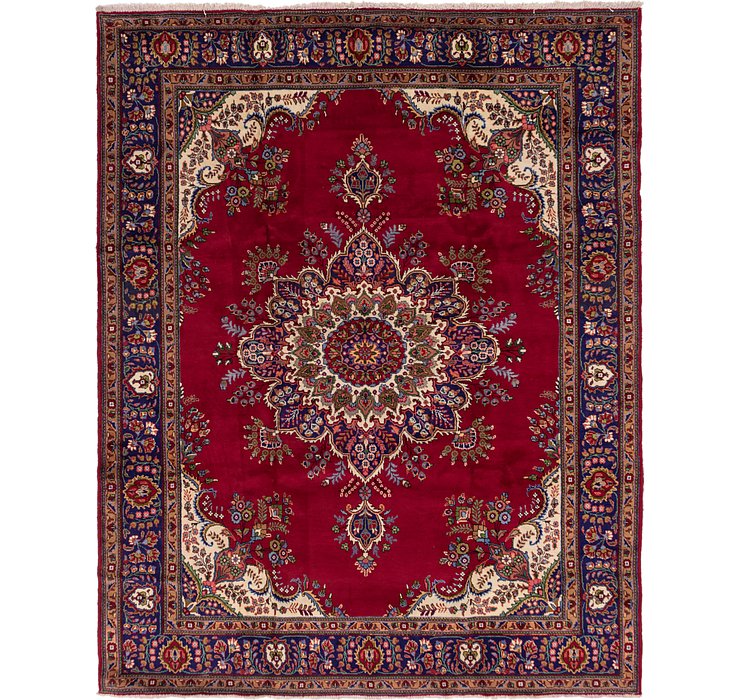 10' x 12' 7 Tabriz Persian Rug
