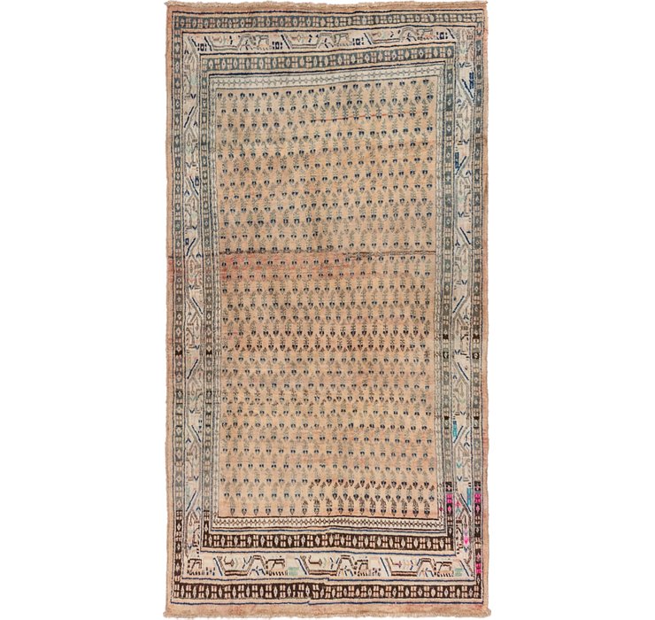 4' 6 x 8' 5 Hamedan Persian Rug