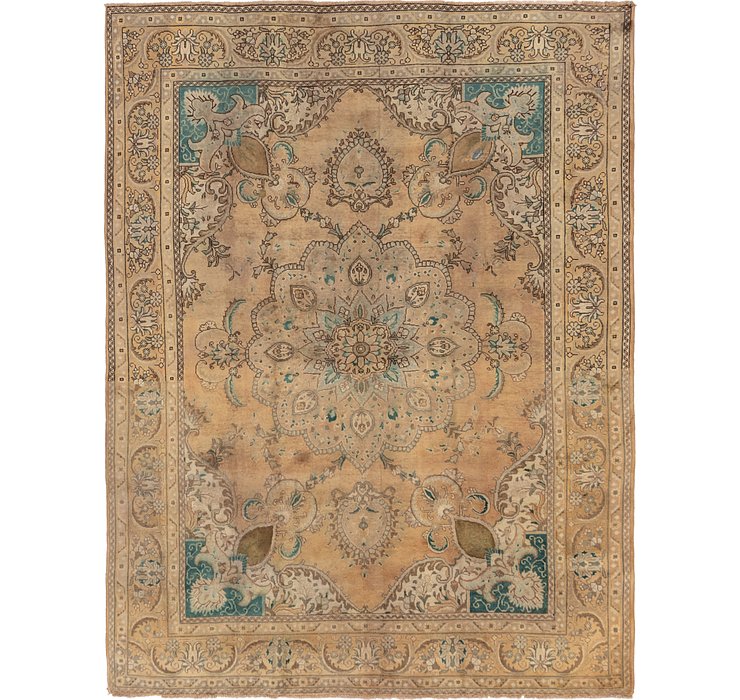 10' x 12' 10 Tabriz Persian Rug