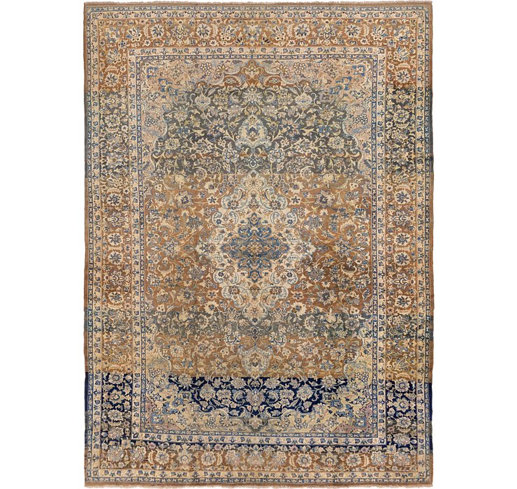 9' 7 x 13' Isfahan Persian Rug