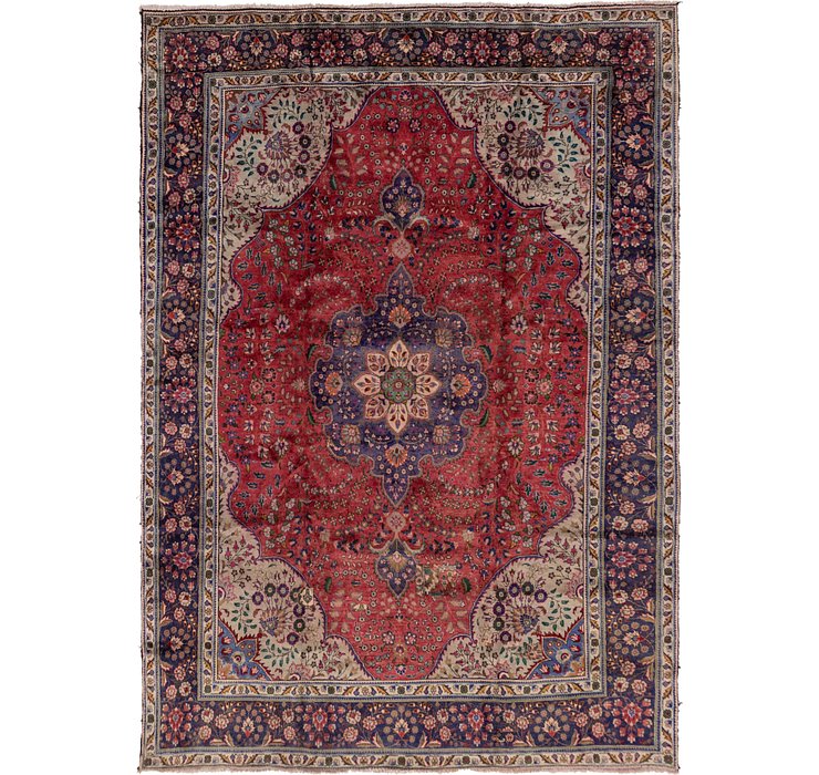 HandKnotted 9' 6 x 13' Tabriz Persian Rug