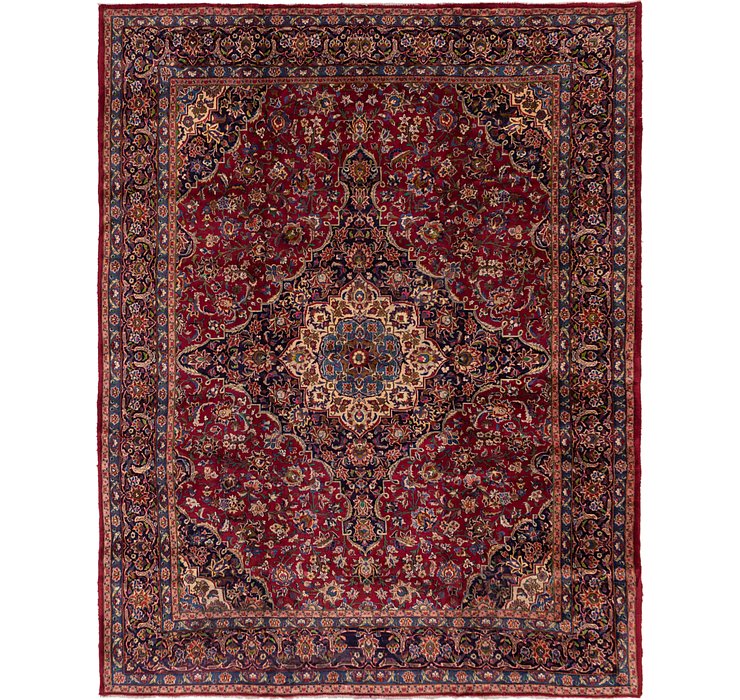 9' 9 x 12' 5 Mashad Persian Rug