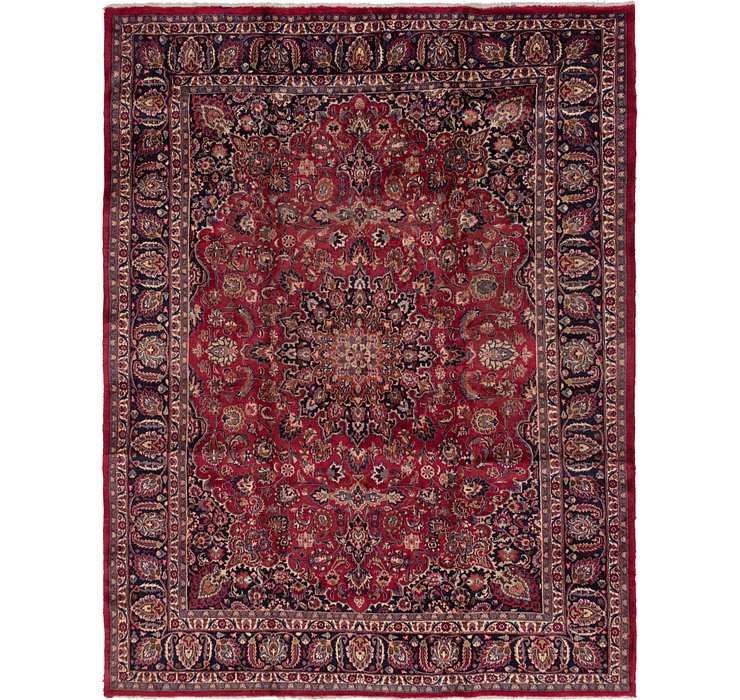 10' x 12' 8 Mashad Persian Rug