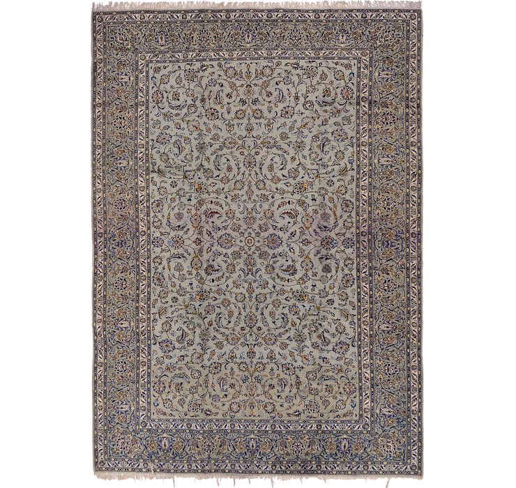 9' 9 x 13' 4 Kashan Persian Rug