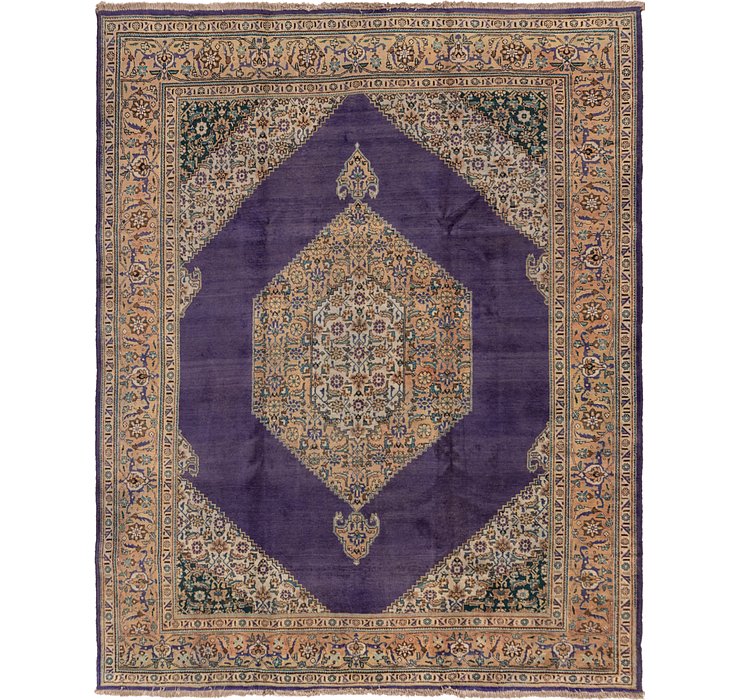 9' 10 x 12' 6 Tabriz Persian Rug
