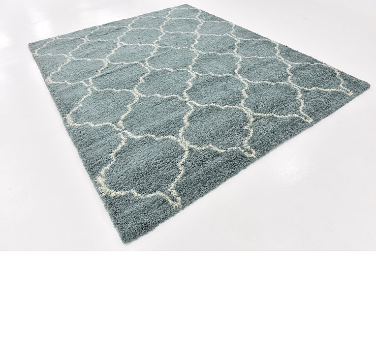 8' x 9' 9 Trellis Shag Rug