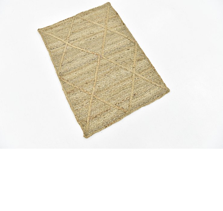 2' 2 x 3' Braided Jute Rug
