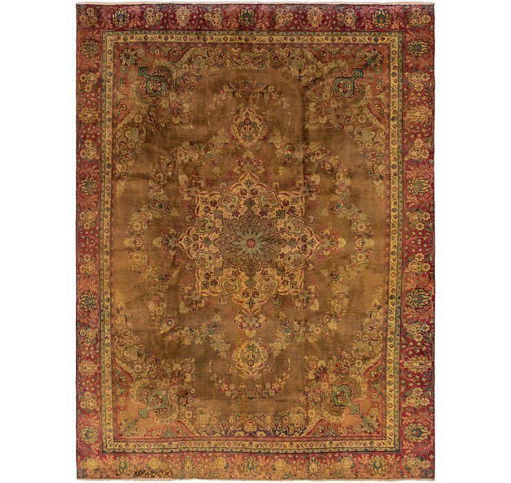 9' x 11' 10 Tabriz Persian Rug