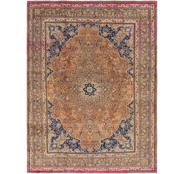 9' 7 x 12' 10 Mashad Persian Rug