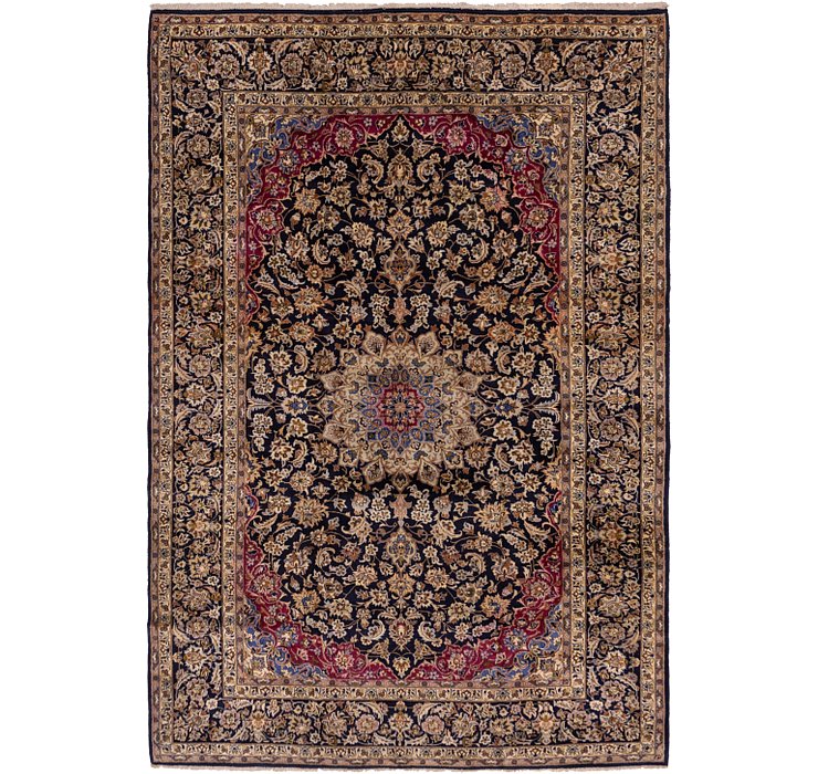 9' 6 x 13' 9 Isfahan Persian Rug