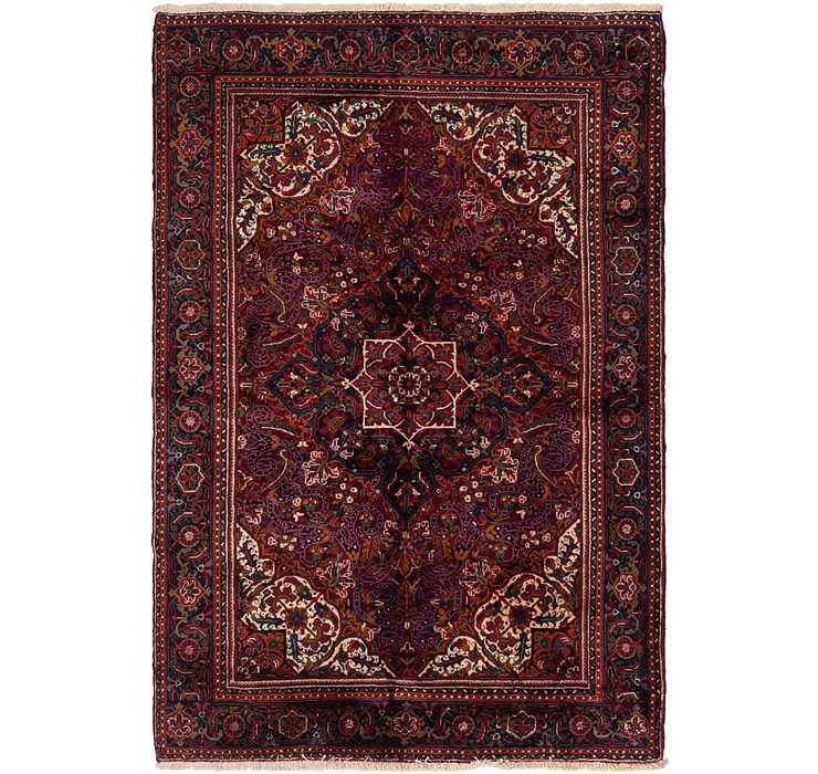 6' 8 x 9' 10 Heriz Persian Rug