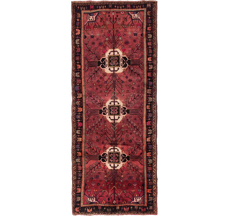 4' 3 x 10' Hamedan Persian Runner ...