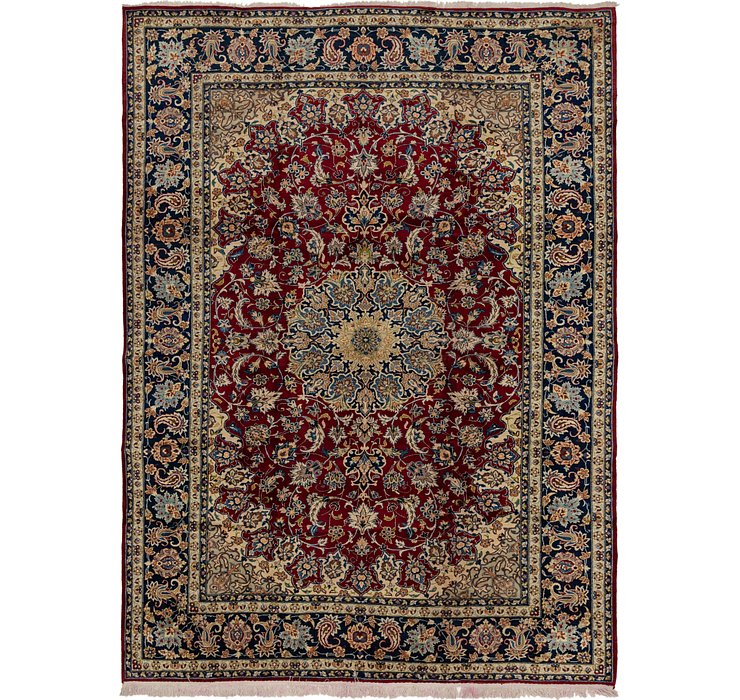 9' 8 x 13' 2 Isfahan Persian Rug