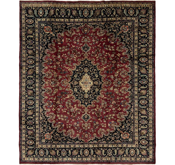 9' 10 x 11' 7 Mashad Persian Rug