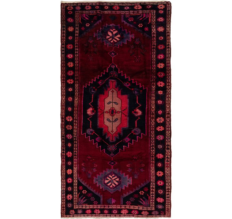 5' x 9' 8 Shiraz Persian Runner Rug