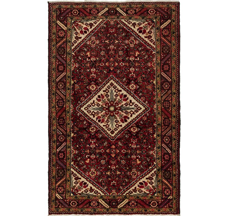 5' 3 x 8' 8 Hossainabad Persian Rug