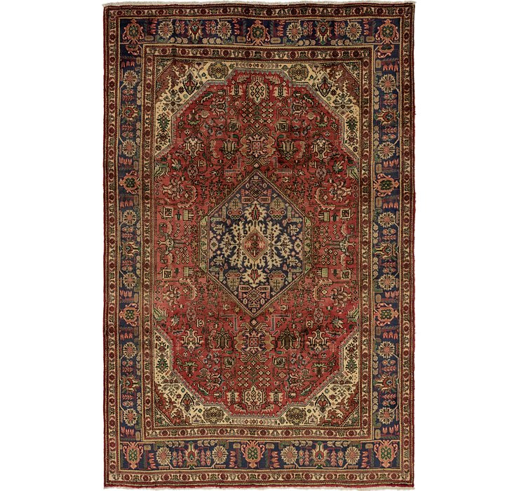 HandKnotted 6' 8 x 10' 2 Tabriz Persian Rug